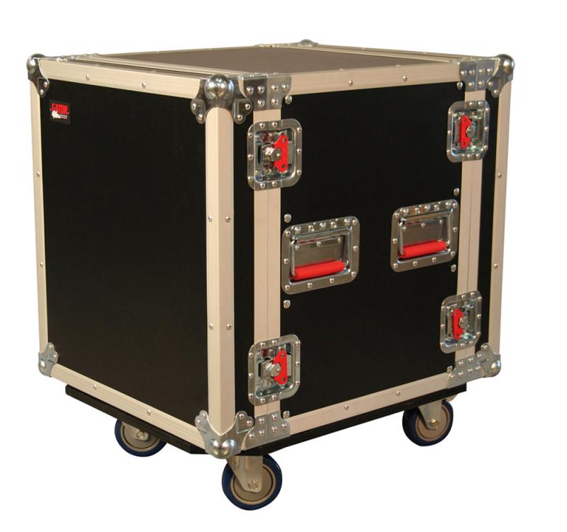 Gator 12U, 24" Deep Audio Road Rack Case w/ Casters