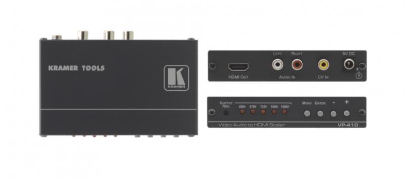 KramerVP-410Comp V/S Audio - HDMI Scaler