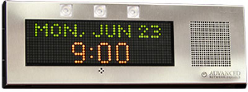 AND IP Clock Sm w/RWB flash