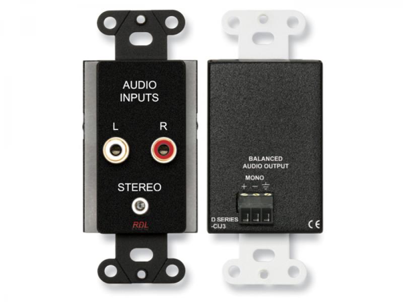 RDL
DB-CIJ3Consumer Input Jacks Mono -