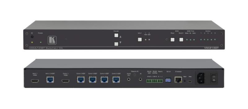 2x1:4 HDBaseT extender distrib