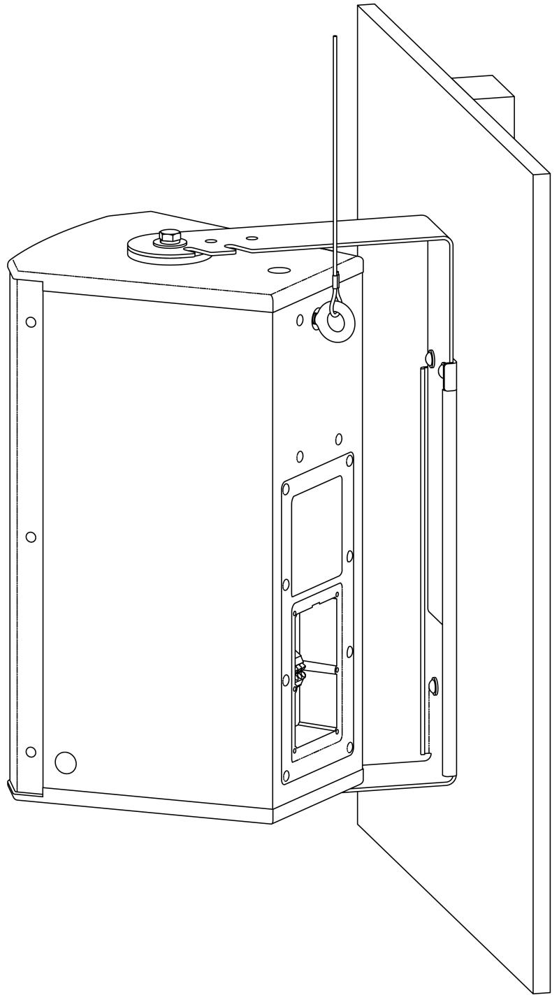 U-Bracket EVC 8" white