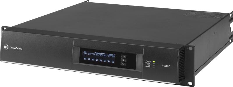 DSP power amplifier 8x1250W wi