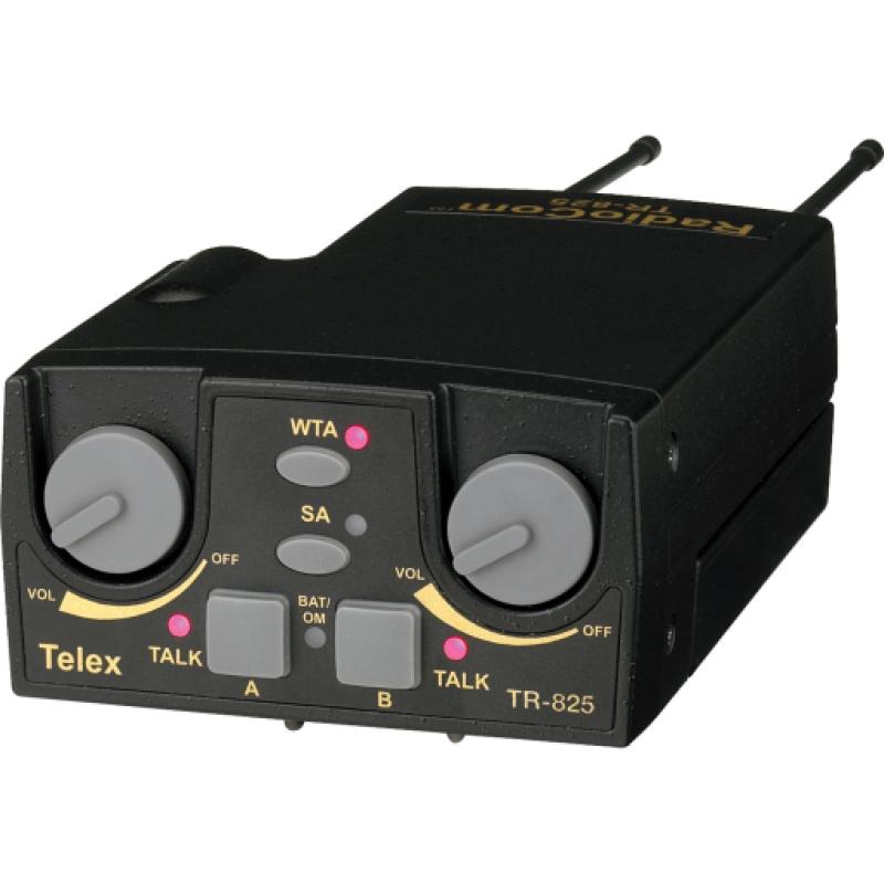 Telex Intercom
TR-825 B3 5 USUHF 2-Channel BP TRX FE88 A5F