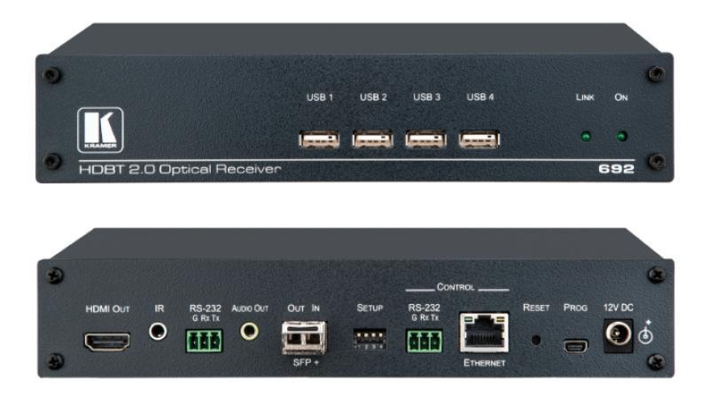 Kramer6924K60 420 HDMI MM/SM Fiber Op