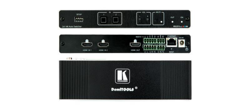 4K60 4:4:4 2x1 HDMI Switcher