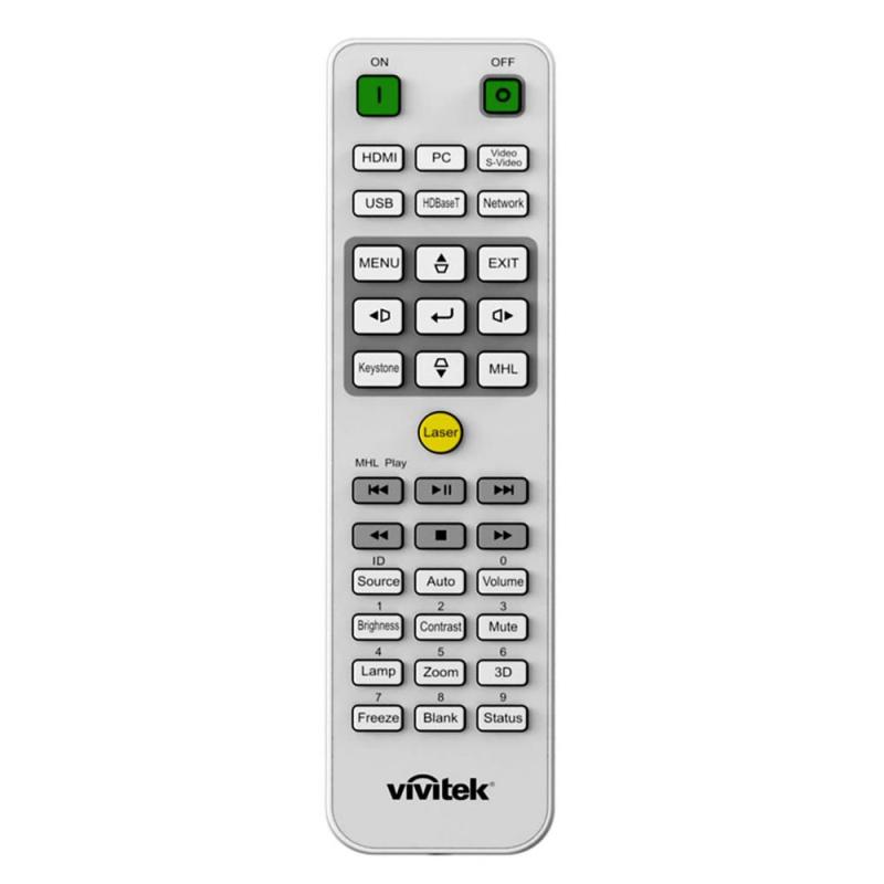 Remote for Vivitek Projector D